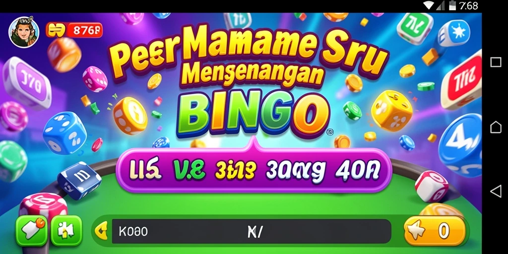 Tampilan gameplay seru dan interaktif dalam permainan Bingo.