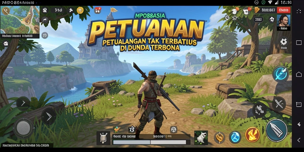 Screenshot MPO88ASIA menampilkan pemain menjelajahi dunia yang luas dan penuh tantangan.