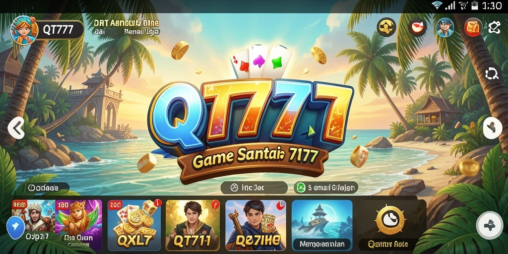Screenshot gameplay QT777 menunjukkan keseruan bermain game Casual.