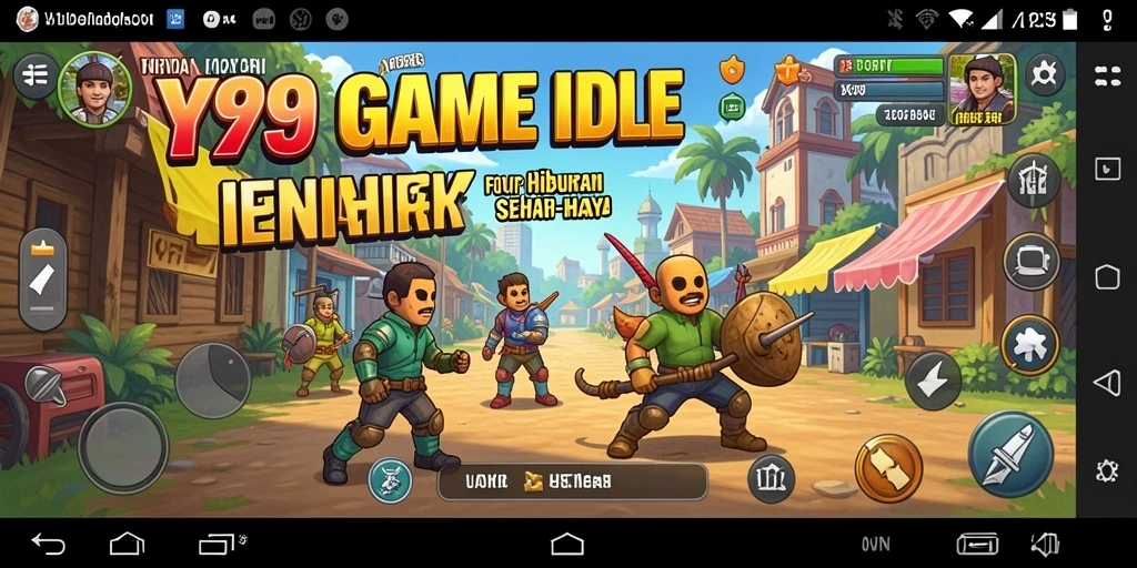 Tampilan gameplay Y89 yang menghibur dalam genre Idle.